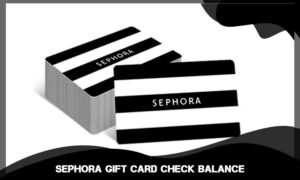 Sephora Gift Card Balance