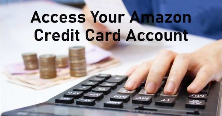 amazon credit card login