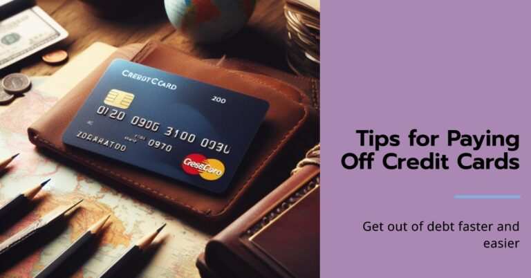 Advice for Paying Off Credit Cards: How to Get Out of Debt Faster and Easier