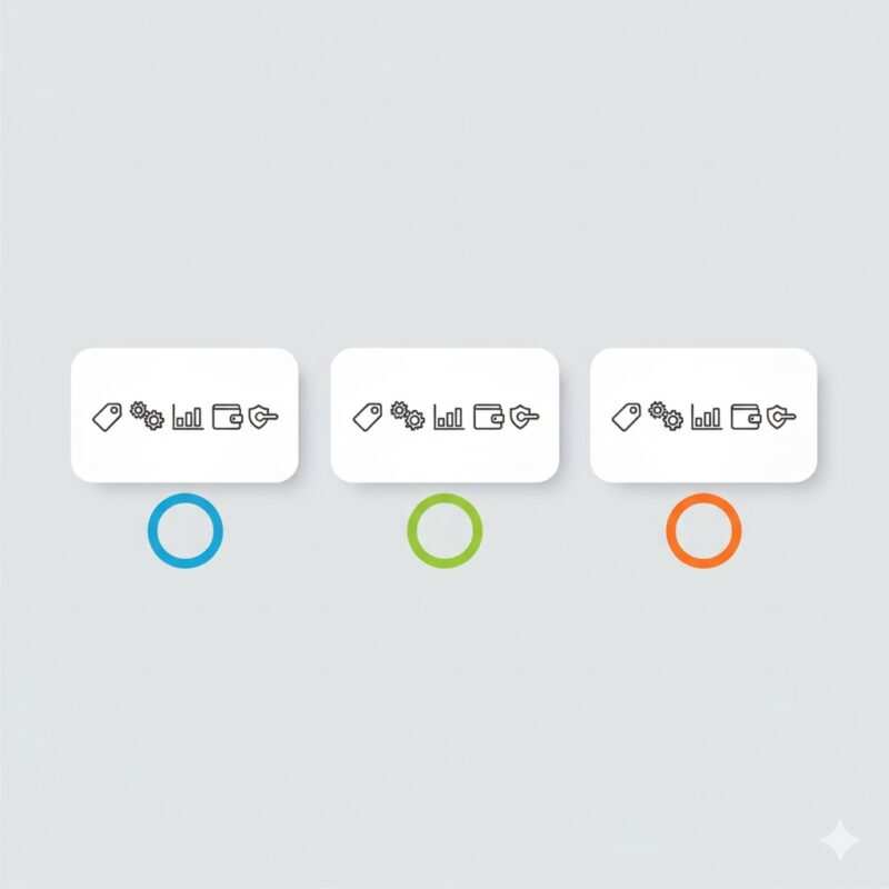 Compare team-ready features at a glance—pricing model, CRM sync, analytics depth, wallet support, and admin controls.